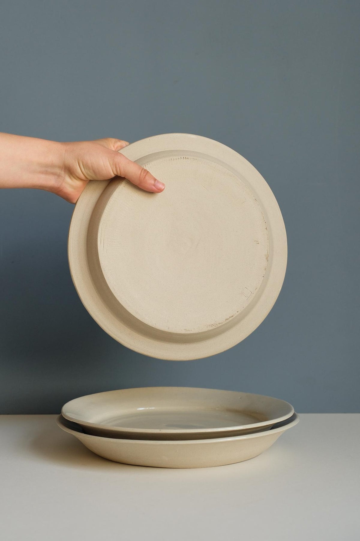 Stoneware Dinner Plate by Lupe