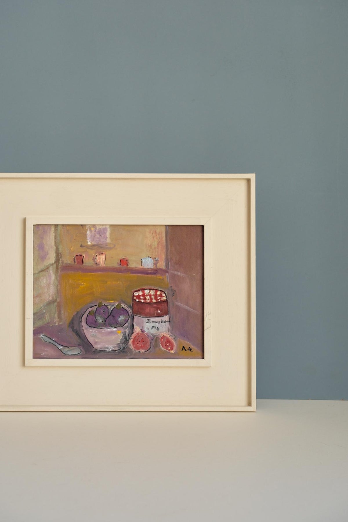 Bonne-Maman & Figs Original Artwork by Angus Gribbon