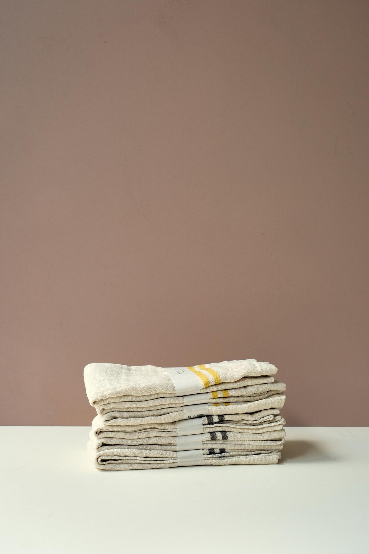 Japanese Linen Face Cloth with Stripe