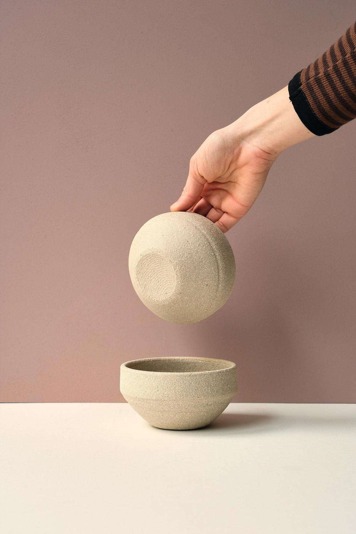 Sand Porridge Bowl by Grace McCarthy