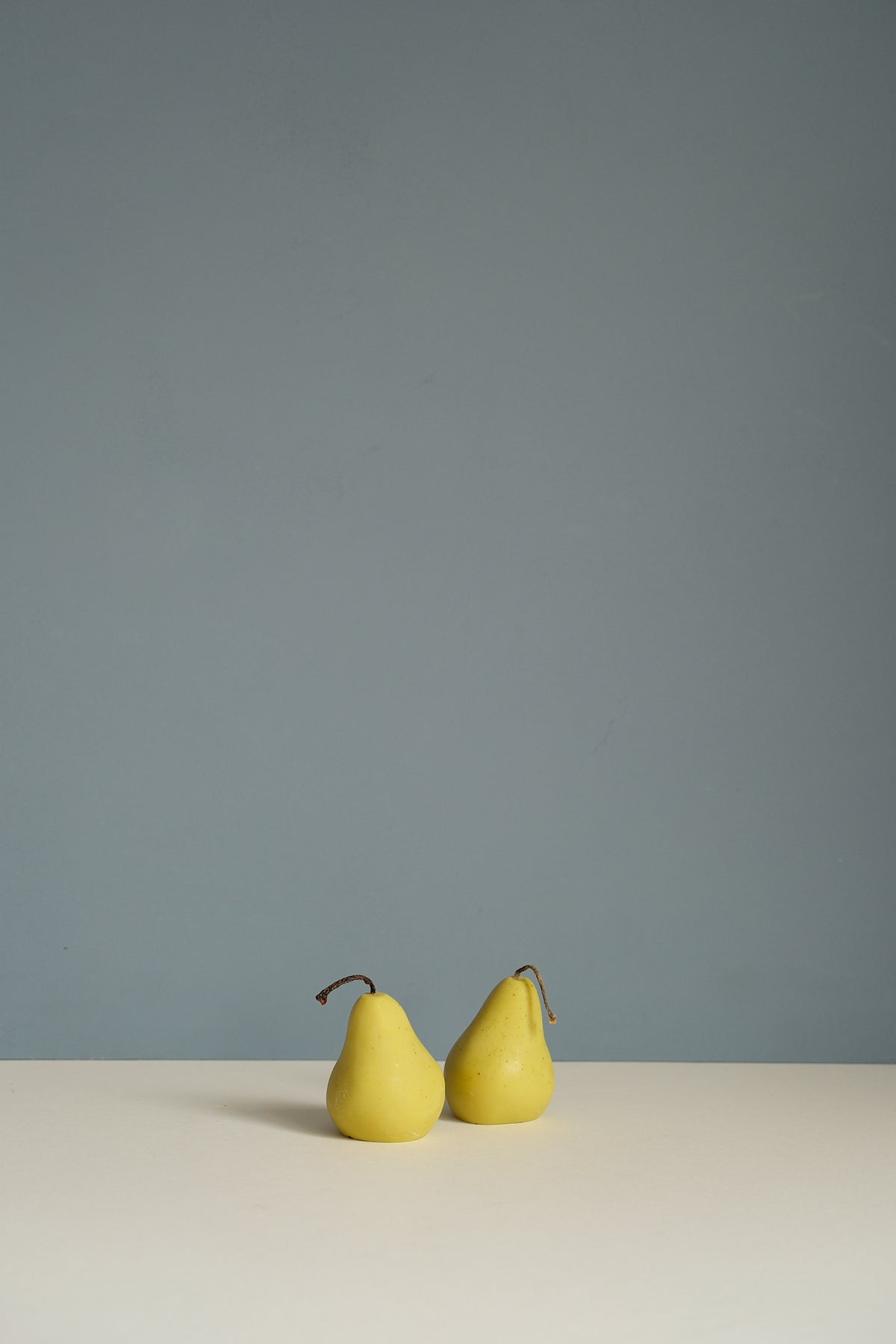 Hand-Painted Pear Candle