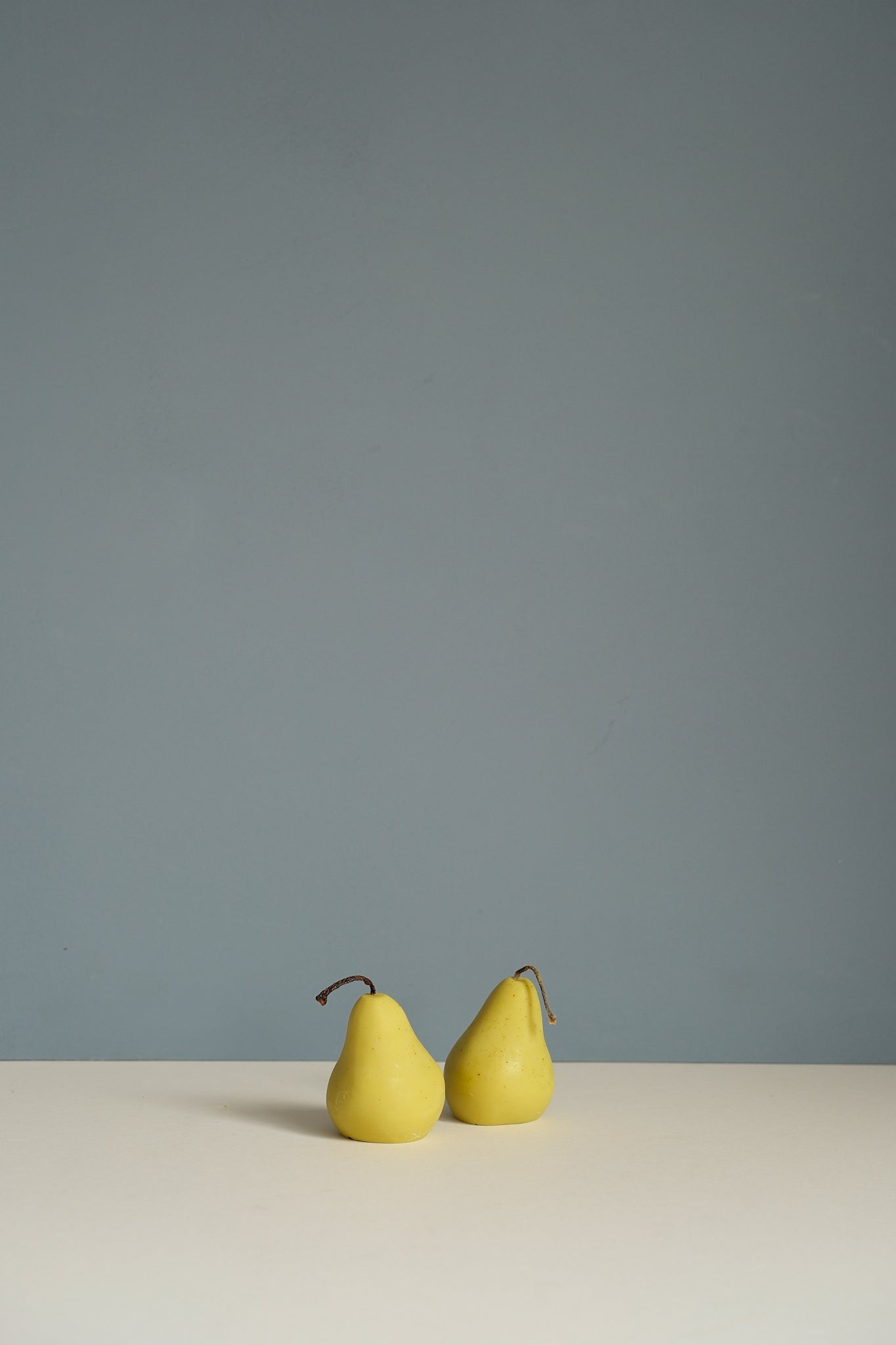 Hand-Painted Pear Candle