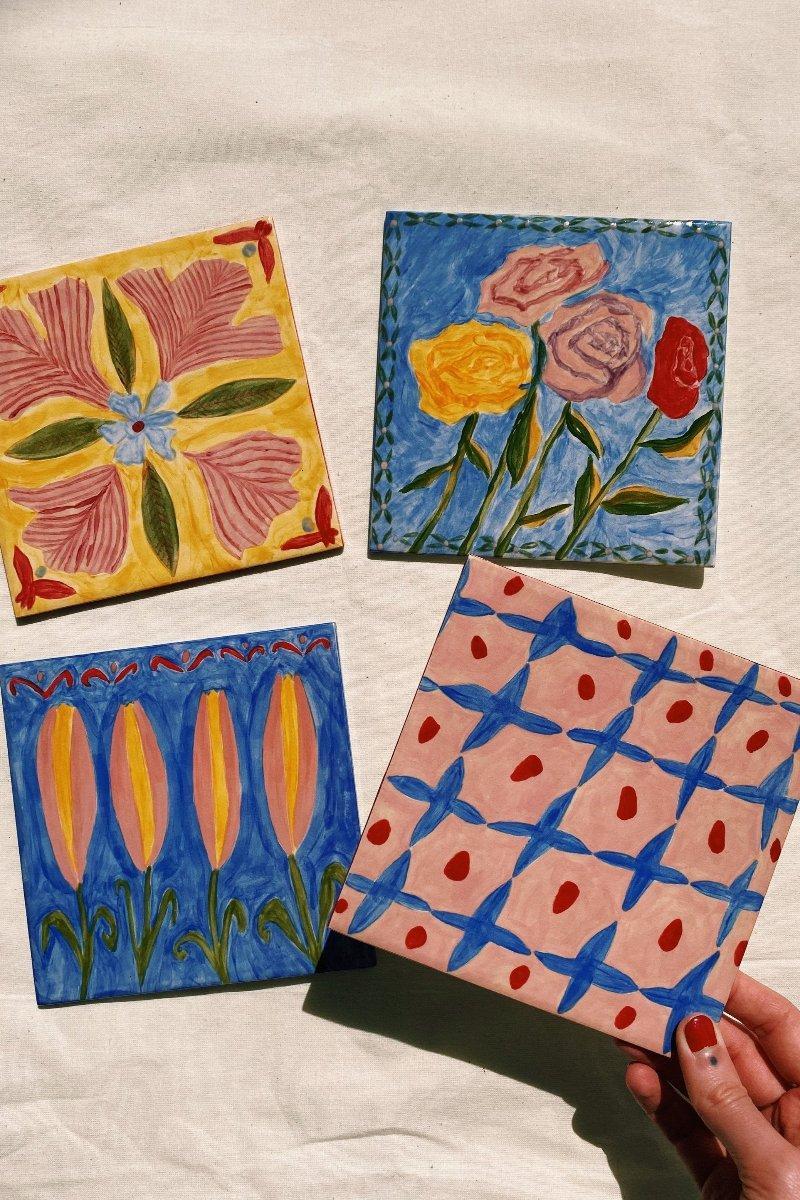 Ceramic Tile Painting Workshop With Claire Sherston | Saturday 9th May