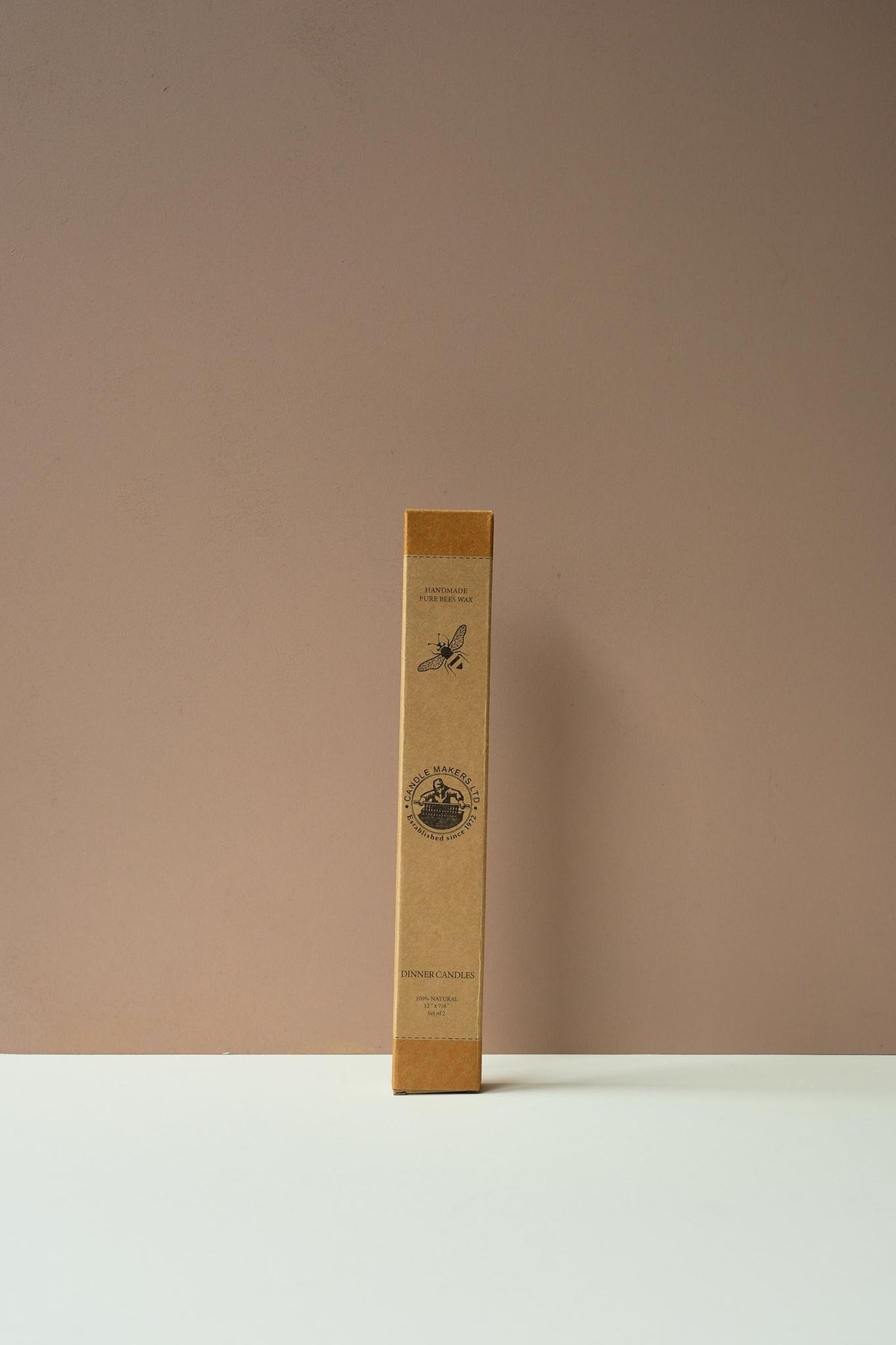 Beeswax Dinner Candles