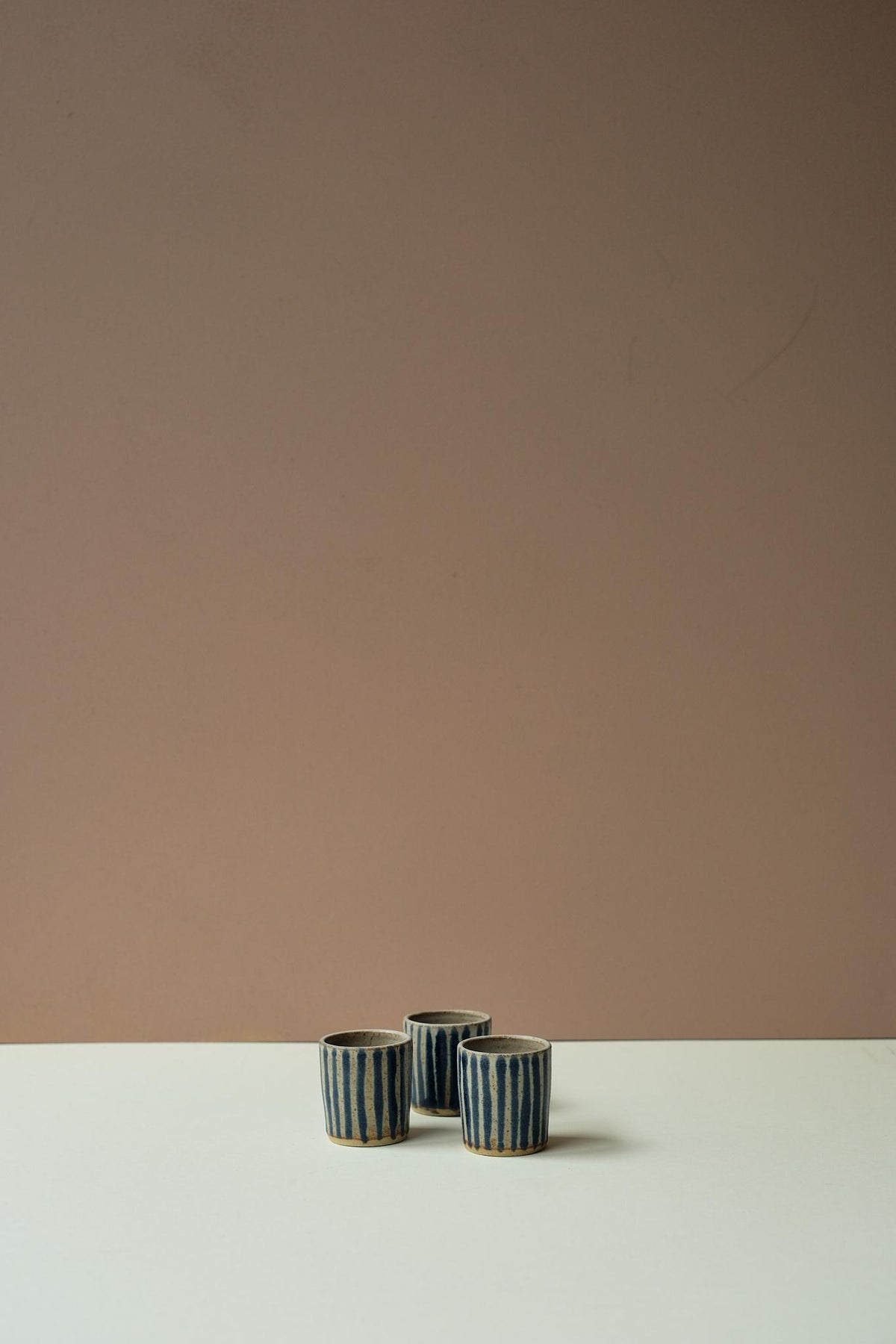 Blue Stripe Egg Cup by Rachel Gray