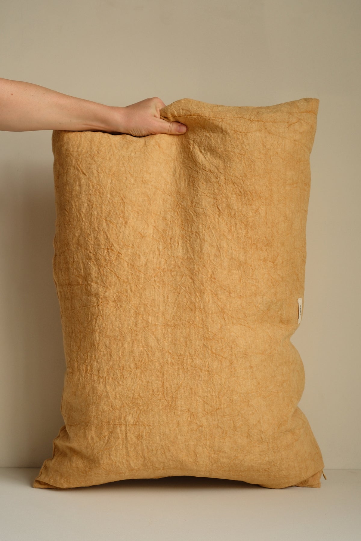 Natural Linen Rectangle Cushion