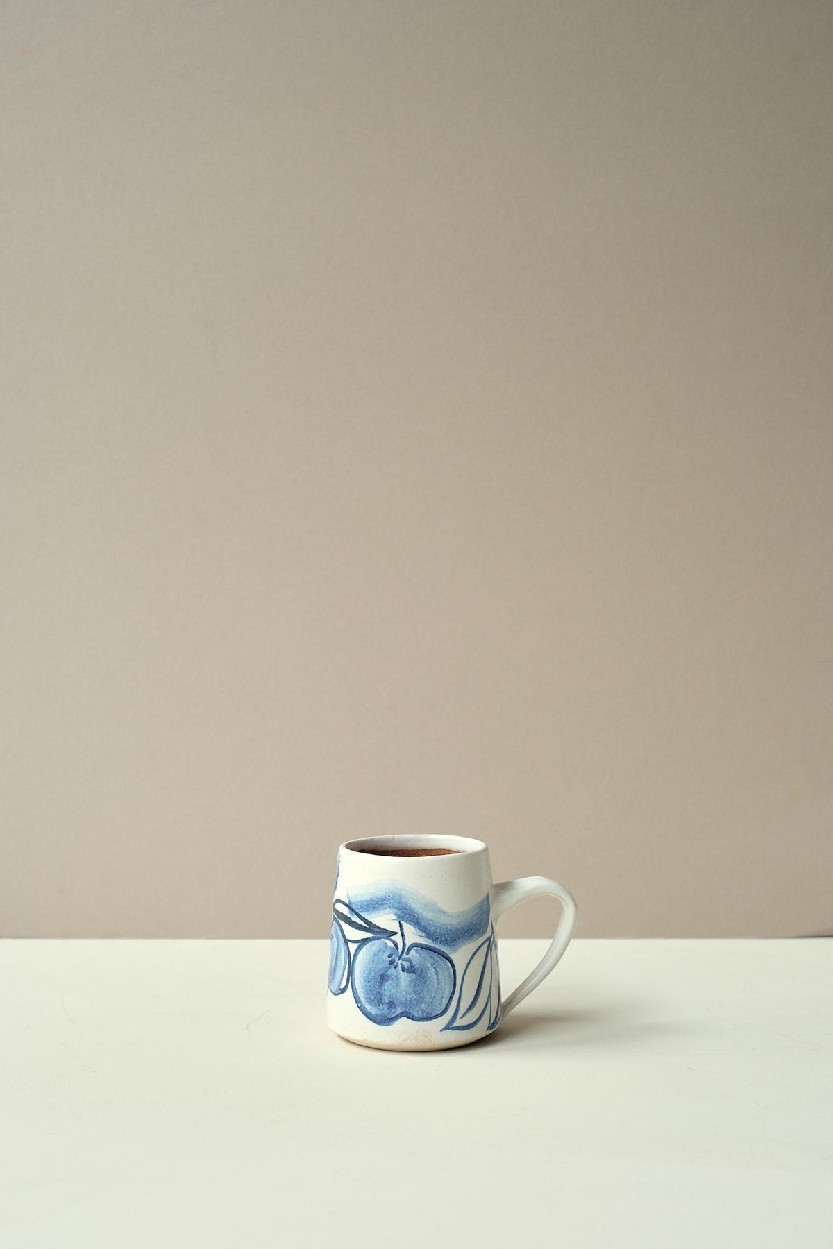 Blue Painted Apple Mug - Ella Bua-In