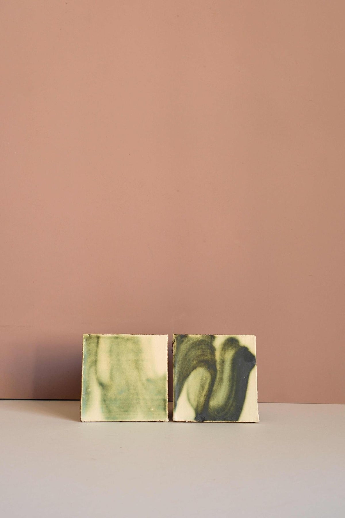 Decorative Tile Pair by Lupe