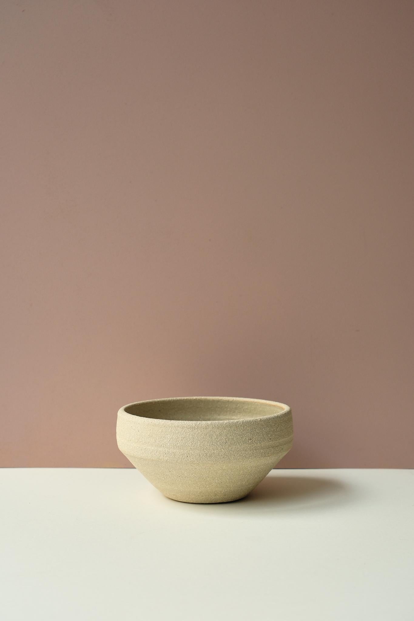 Sand Large Deep Bowl by Grace McCarthy