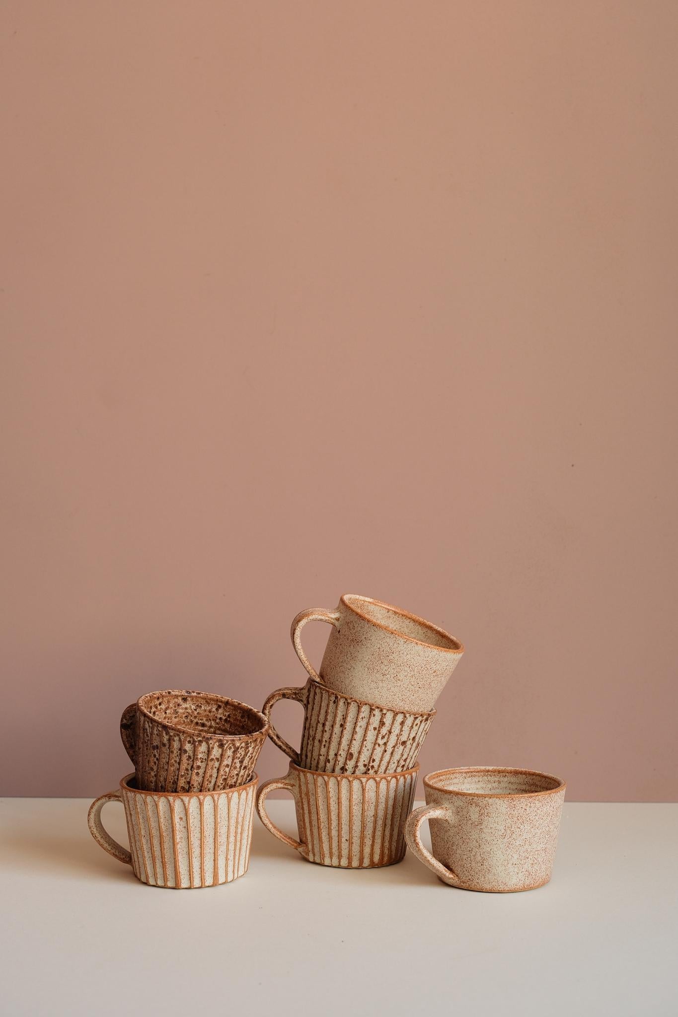 Plain Wide Mug by Finnerty Ceramics