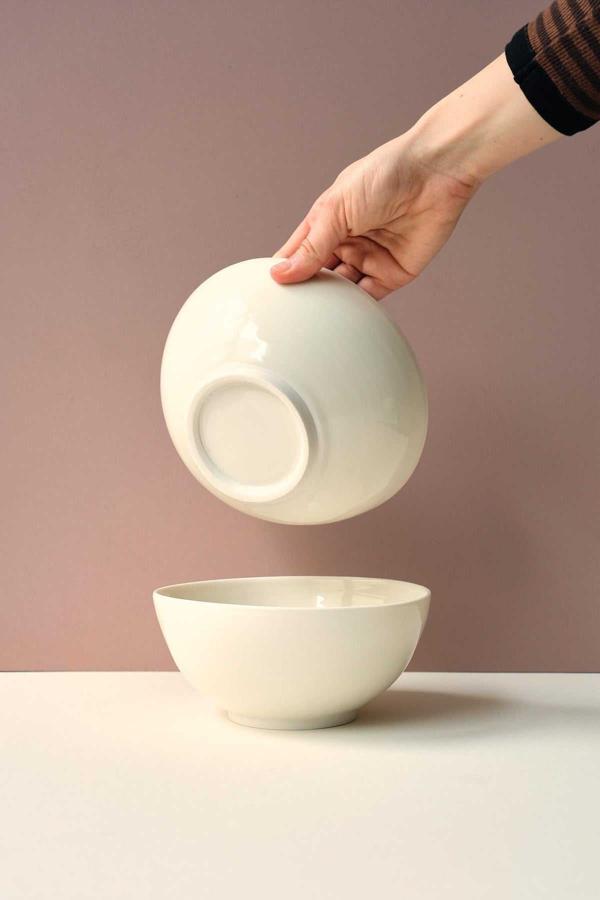 Porcelain Pasta Bowl by Blackheath Pottery