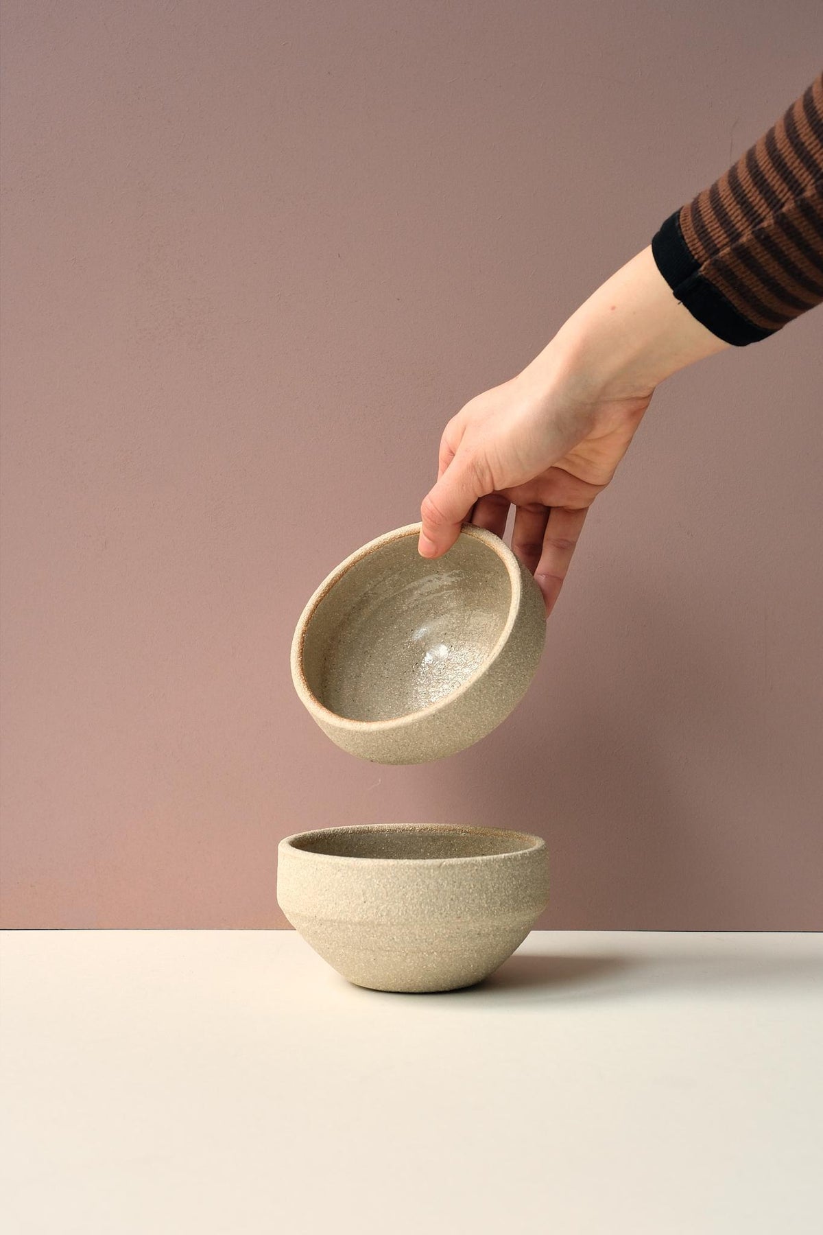 Sand Porridge Bowl by Grace McCarthy