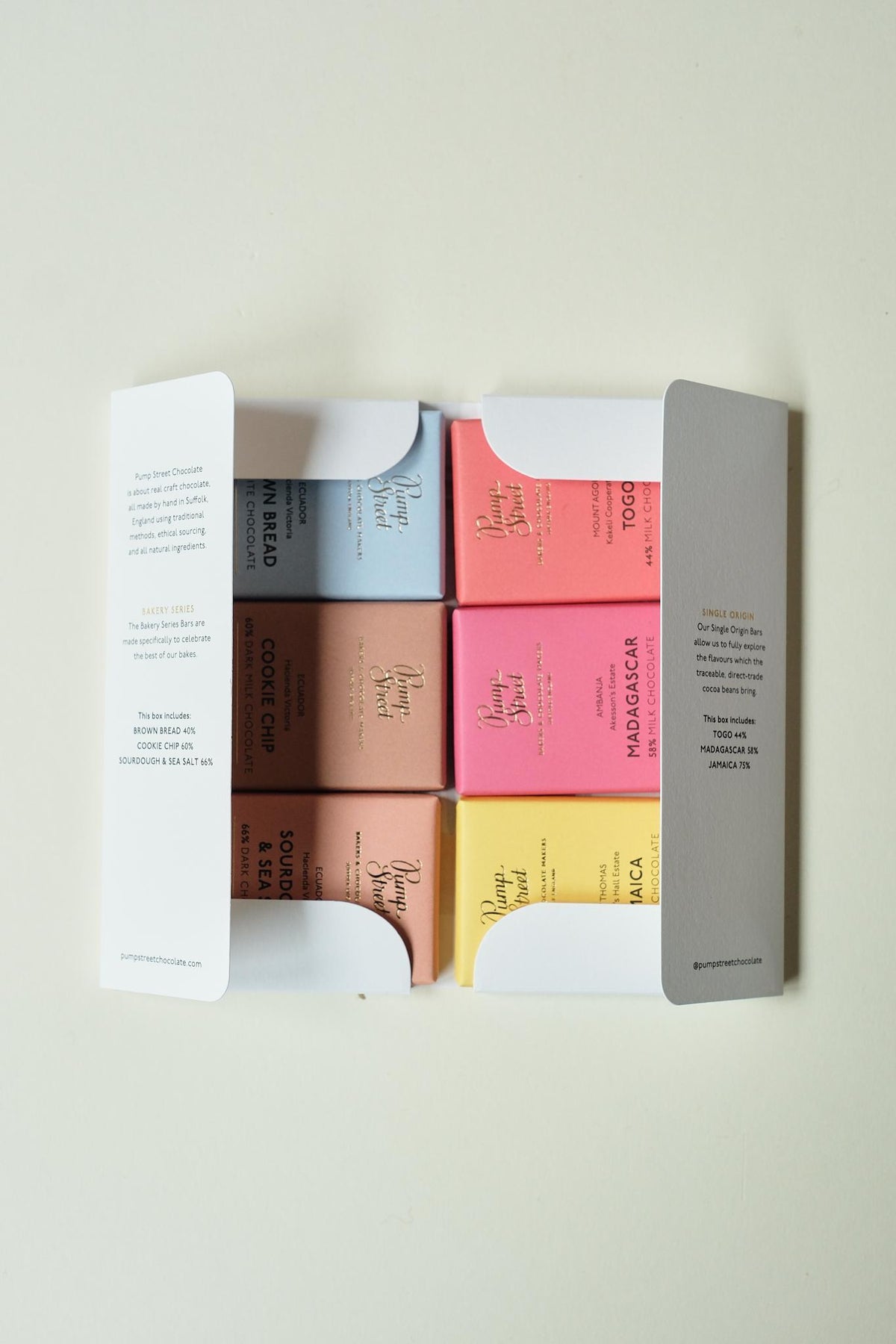 Mini Chocolate Bar Tasting Box by Pump Street Bakery