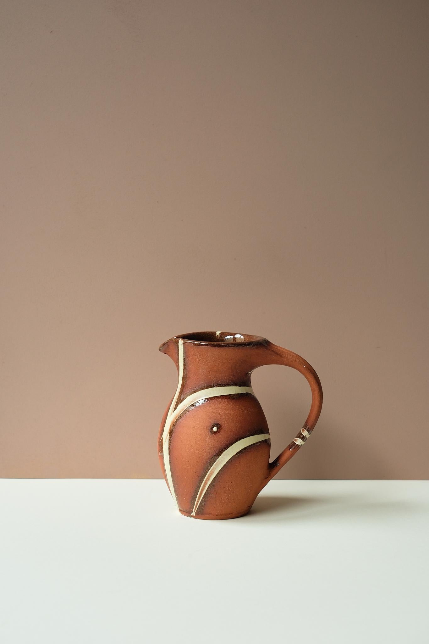 Terracotta Jug by Mollie Milton