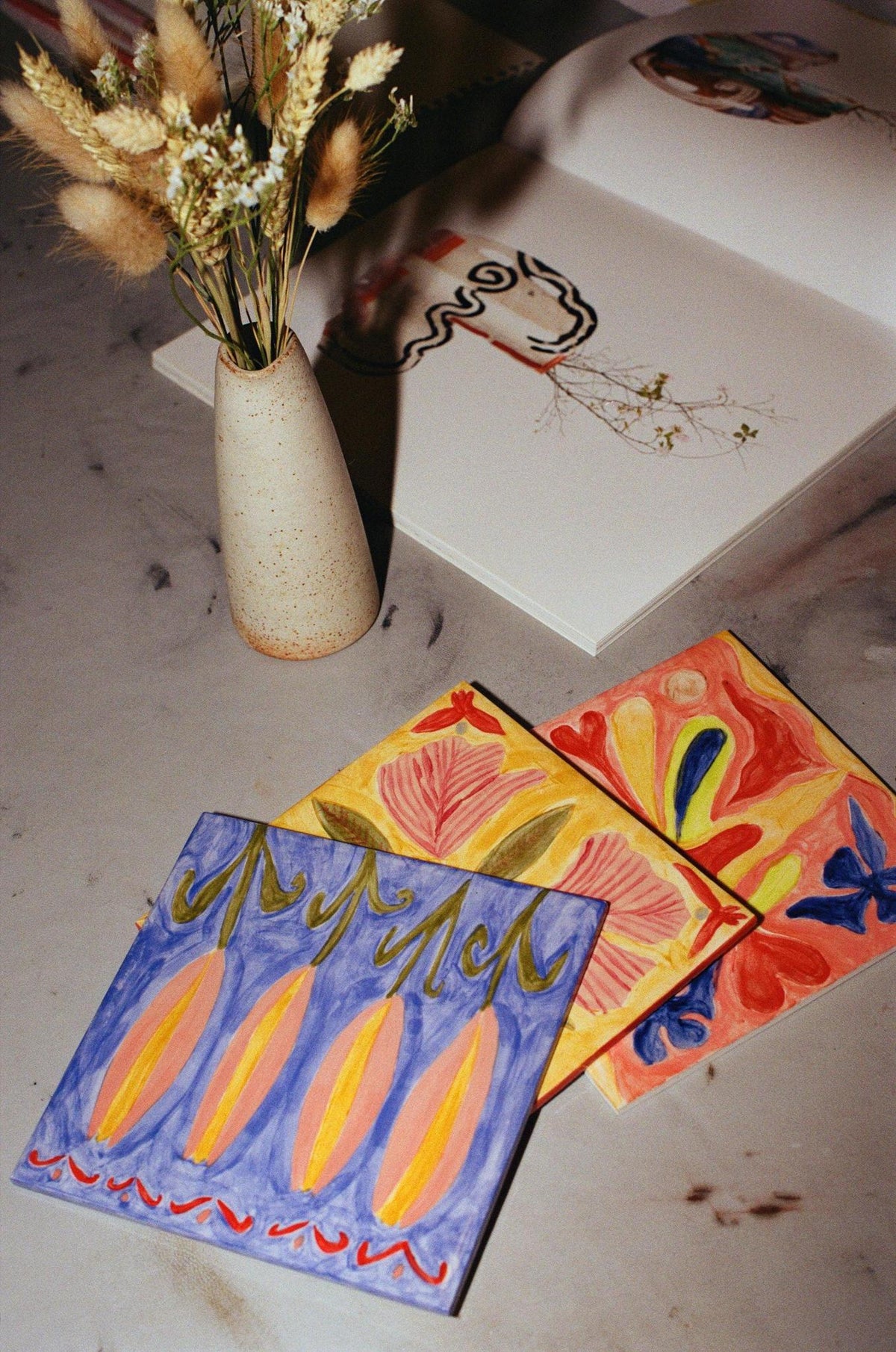 Ceramic Tile Painting Workshop With Claire Sherston | Sunday 7th June