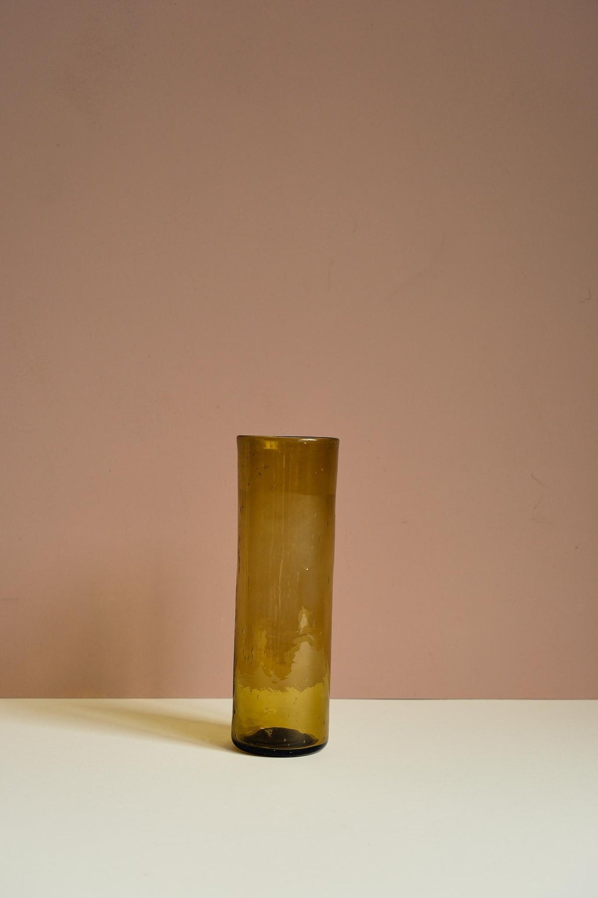 Handmade Glass Cylinder Vase