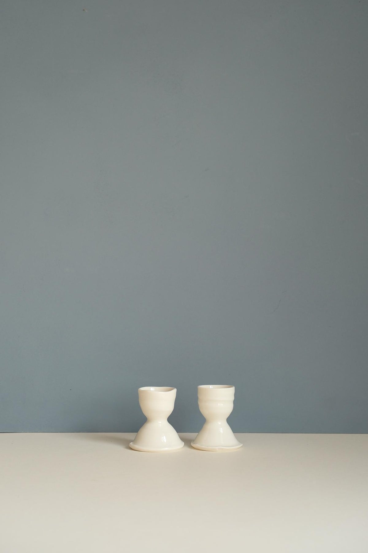 Porcelain Egg Cup by Maya Hughes