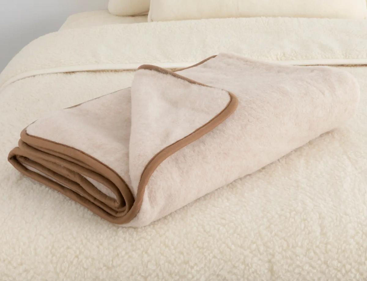 Merino wool blanket 200 x 200cm